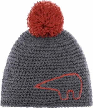 Eisbär Jay Pompon Beanie Anthrazit/Dusty Clay UNI Lyžařská čepice