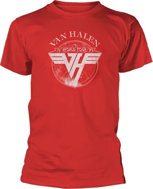 Van Halen Maglietta 1979 Tour Unisex Red M