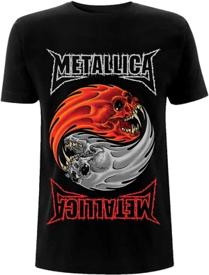 Metallica Camiseta de manga corta Yin Yang Unisex Black M