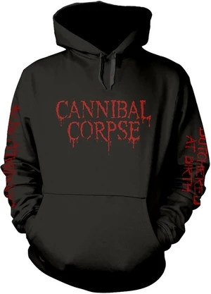 Cannibal Corpse Hoodie Butchered At Birth Explicit Black S