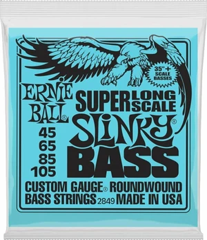 Ernie Ball 2849 Slinky Super Long Scale Corzi pentru chitare bas