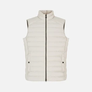 Black men's down vest Geox Kennet - Men's