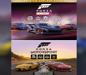 Forza Motorsport and Forza Horizon 5 - Premium Add-Ons Bundle DLC US XBOX One / Xbox Series X|S CD Key