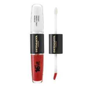 Dermacol 16H Lip Colour Extreme Long-Lasting Lipstick długotrwała pomadka do ust i błyszczyk No. 20 8 ml