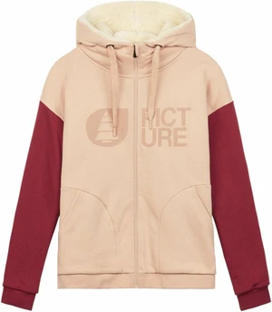 Picture Basement Plush Z Hoodie Women Rose Creme XS Hanorac