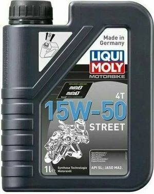 Liqui Moly 2555 Motorbike 4T 15W-50 Street 1L Ulei de motor