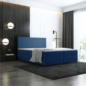 Box spring postel Bodie 140x200 cm modrá