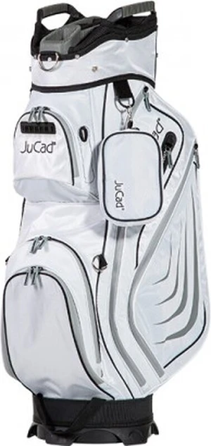 Jucad Captain Dry White/Grey Sac de golf pentru cărucior