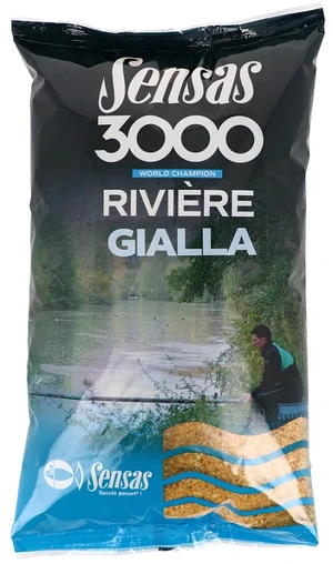 Sensas kŕmenie 3000 riviere gialla (veľká ryba - ovocie) 1 kg