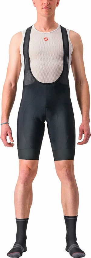 Castelli Entrata 2 Bibshort Black XL Șort / pantalon ciclism