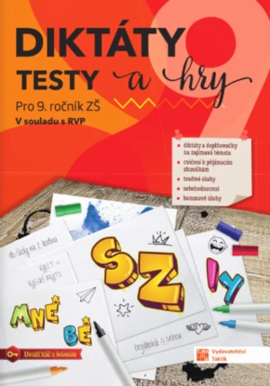 Diktáty, testy a hry pro 9. ročník