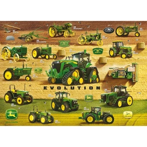 Ravensburger Puzzle John Deere Vtedy a teraz 1000 dielikov