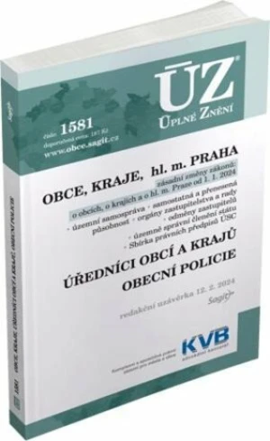 ÚZ 1581 Obce, kraje