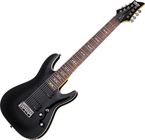 Schecter Omen-8 Black 8-strunová elektrická gitara