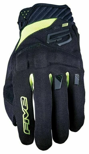 Five RS3 Evo Black/Fluo Yellow 2XL Rukavice