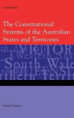 The Constitutional Systems of the Australian States and Territories