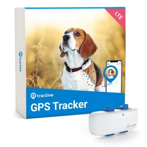 Tractive GPS DOG 4 - GPS sledovanie polohy a aktivity pre psov - biela