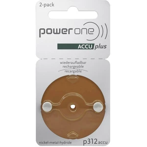 Powerone P312 Akumulátor do načúvacích ZA 312 Ni-MH 23 mAh 1.2 V 2 ks