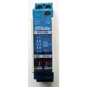 Eltako R12-200-12V spínacie relé Menovité napätie: 12 V Spínací prúd (max.): 8 A 2 spínacie  1 ks