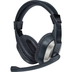 SpeedLink THEBE headset 2x 3,5 mm jack (mic./slu.) káblový cez uši čierna