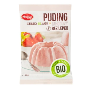 Pudink jahodový bezlepkový 40 g BIO   AMYLON