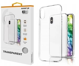 Silikonové pouzdro TRANSPARENT ALIGATOR pro Apple iPhone 12 Pro Max