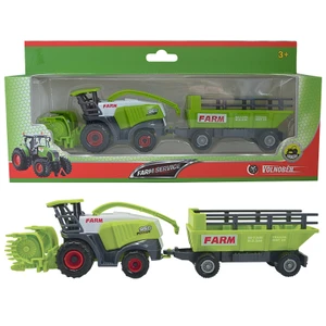 FARM SERVICE - Kombajn s přívěsem 1:50 902222C