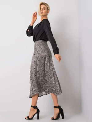 Black-beige skirt Monica RUE PARIS