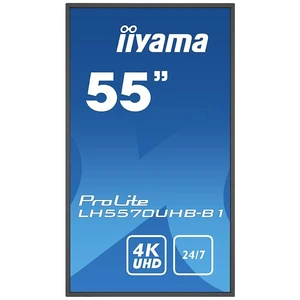 Iiyama ProLite LH5570UHB-B1 Digital Signage Display En.trieda 2021: G (A - G) 108 cm 42.5 palca 3840 x 2160 Pixel 24/7