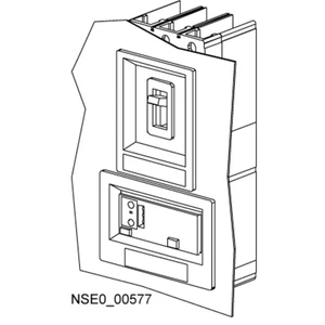 Siemens 3VL9600-8BG00 príslušenstvo pre výkonový spínač 1 ks    (š x v) 268 mm x 248 mm