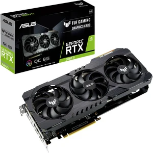 Asus grafická karta Nvidia GeForce RTX 3060 Ti Gaming Overclocked 8 GB GDDR6-RAM PCIe x16 HDMI ™, DisplayPort