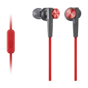 Sony MDR-XB50AP, vezetékes Stereo Headset, Red