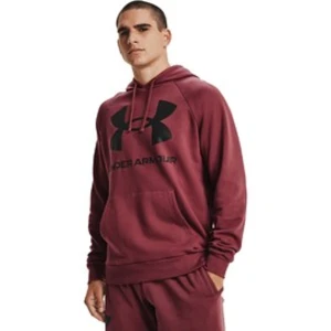 UA Rival Fleece Big Logo HD-RED