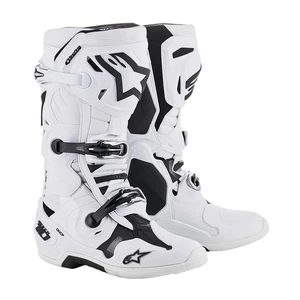 Moto boty Alpinestars Tech 10 bílá  bílá  45,5