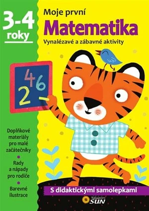 Moje pvní Matematika 3-4 ROKY samolepky