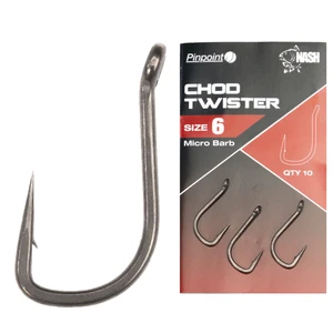 Nash háčky pinpoint chod twister micro barbed-velikost 5