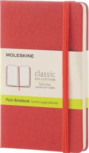 Moleskine - zápisník tvrdý, čistý, oranžový S