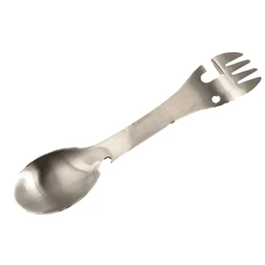 Nerezový spork TBS Outdoor® (Farba: Strieborná)