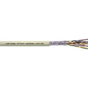 LAPP 35133-1000 dátový kábel UNITRONIC LIYCY (TP) 6 x 2 x 0.14 mm² sivá 1000 m