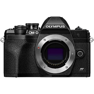 Olympus OM-D E-M10 Mark IV digitálny fotoaparát 21.8 Megapixel  čierna  4K video, stabilizácia obrazu, pätice na blesk,