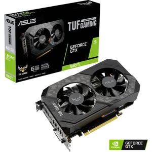 Asus grafická karta Nvidia GeForce GTX1660 Ti Evo Gaming 6 GB GDDR6-RAM PCIe x16 HDMI ™, DVI, DisplayPort