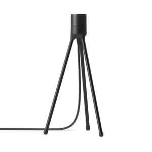 Lámpaállvány Table Tripod matt fekete, magasság 36 cm - UMAGE