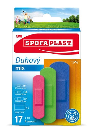 3M Spofaplast 606 Dúhový mix