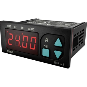 Enda EPA242-R-230 digitálny panelový merač Programovateľný ampérmeter LED EPA241A-R ± 5 A / AC / DC