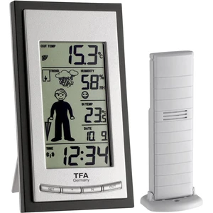 TFA Dostmann Weather Boy 35.1084 digitálna bezdrôtová meteostanica Predpoveď pre 12 až 24 hodín