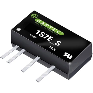 Gaptec 10070456 DC / DC menič napätia, DPS 5 V/DC 12 V/DC, -12 V/DC 84 mA 1 W Počet výstupov: 2 x