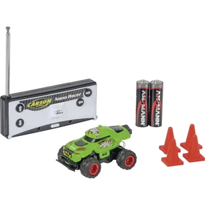 Carson RC Sport 500404185 Nano Racer Dino-Race 1:60 RC model auta elektrický monster truck zadný 2WD (4x2) vr. akumuláto