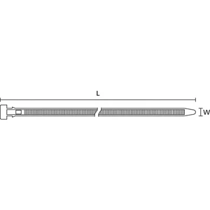 HellermannTyton 132-20360 CT203-PA66HS-BK sťahovacie pásky 200 mm 7.60 mm čierna s rozpernou kotvou, žiarovo stabilizova