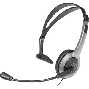 Panasonic RP-TCA 430 telefónne headset jack 2,5 mm káblový na ušiach strieborná, čierna