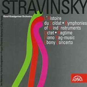 Komorní harmonie, Libor Pešek – Stravinskij: Příběh vojáka..., Symphonies of Wind Instruments, Piano Rag-music ... CD